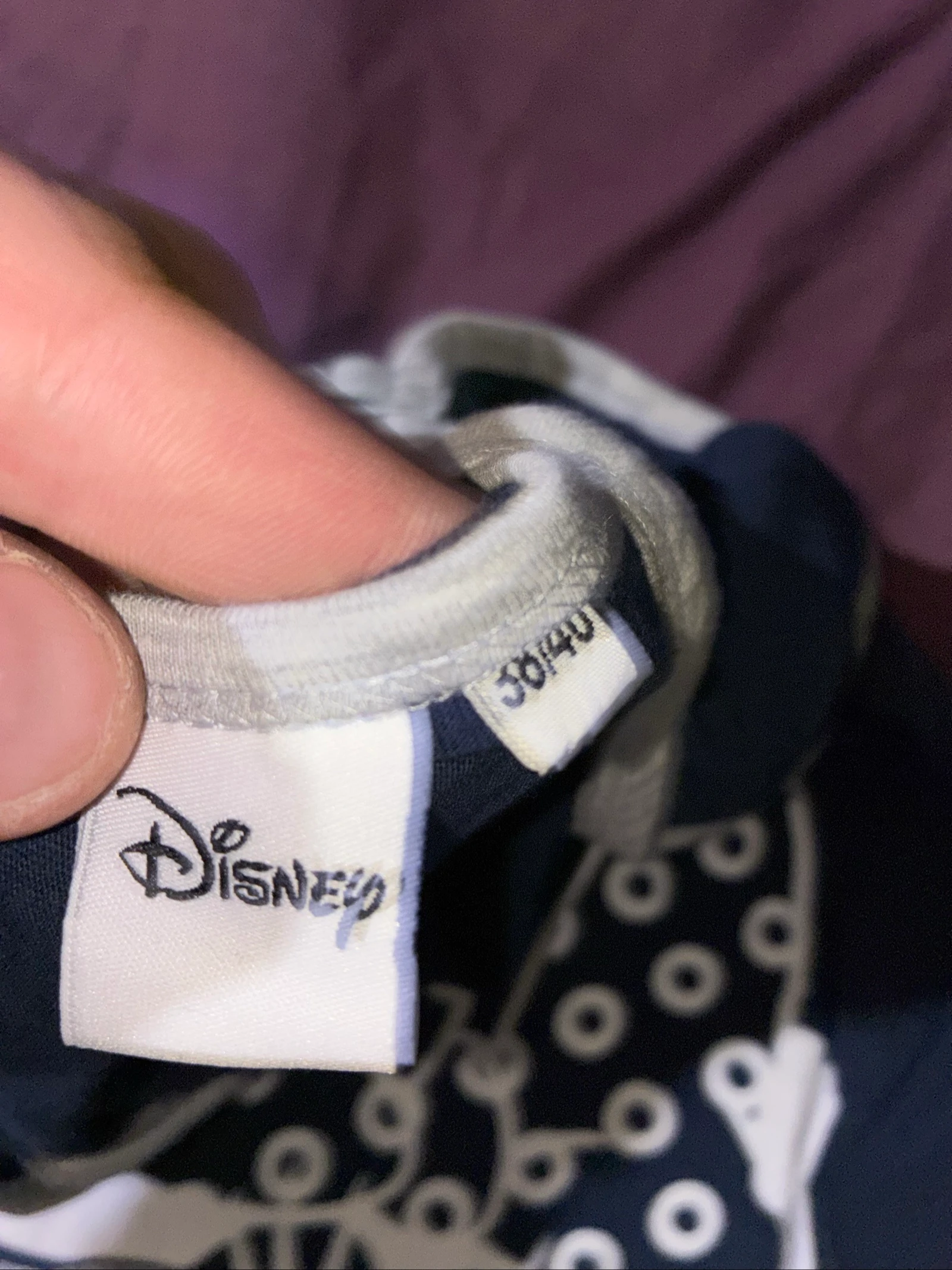 Camisón Minnie Mouse Disney azul marino – Tirantes finos – Talla M – photo 5